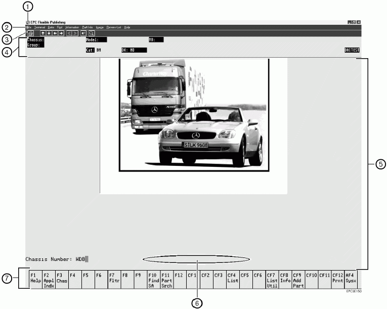 DB EPC первое окно после установки